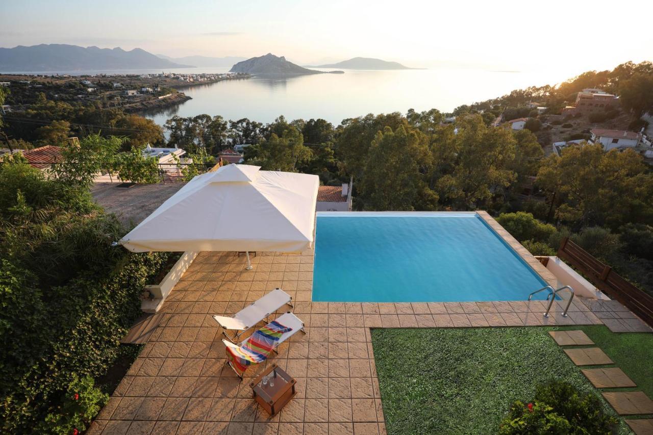 Eucalyptus Villa Aegina Kültér fotó